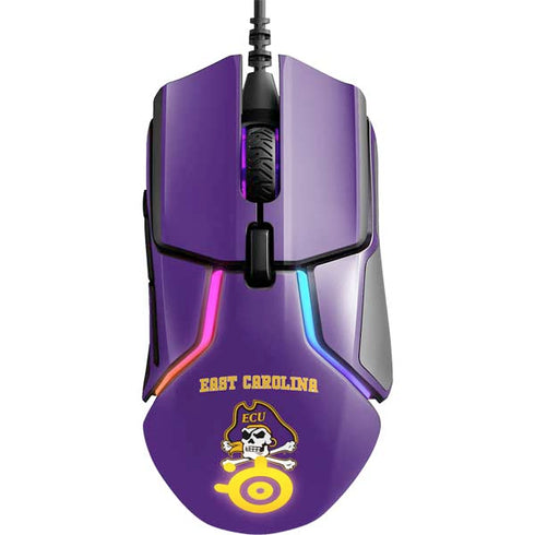 East Carolina University ECU Pirates Logo SteelSeries Rival 600 Gaming Mouse Skin