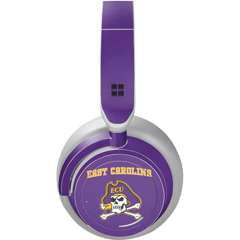 East Carolina University ECU Pirates Logo Surface Headphones Skin