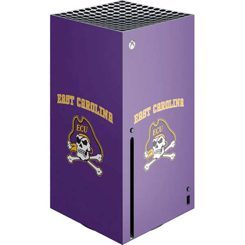 East Carolina University ECU Pirates Logo Xbox Series X Console Skin