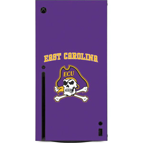 East Carolina University ECU Pirates Logo Xbox Series X Console Skin