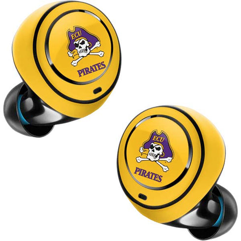 East Carolina University ECU Pirates Logo Yellow Amazon Echo Buds Skin