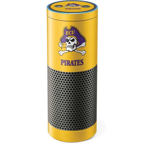 East Carolina University ECU Pirates Logo Yellow Amazon Echo Skin