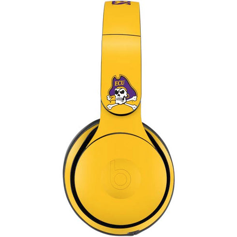 East Carolina University ECU Pirates Logo Yellow Beats Solo Pro Skin
