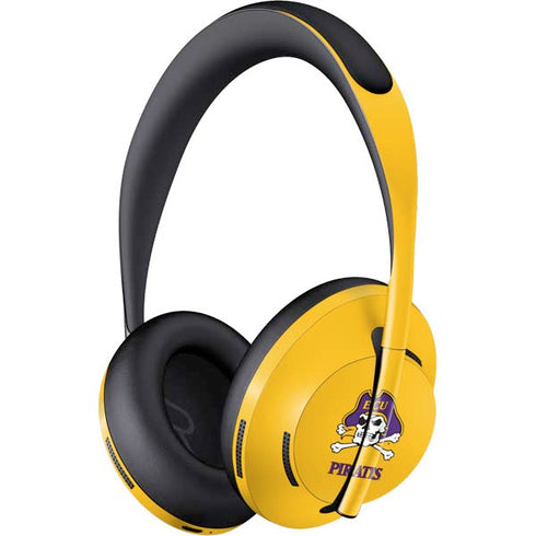 East Carolina University ECU Pirates Logo Yellow Bose Noise Cancelling Headphones 700 Skin