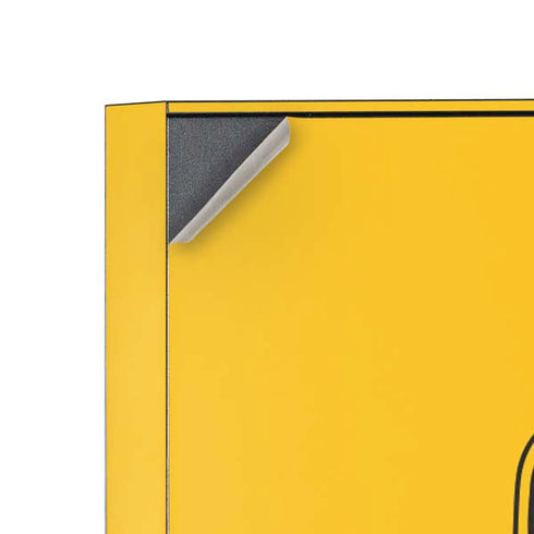 East Carolina University ECU Pirates Logo Yellow Corsair 4000D Tempered Glass Mid-Tower ATX Case Skin