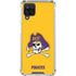 East Carolina University ECU Pirates Logo Yellow Galaxy A12 Clear Case