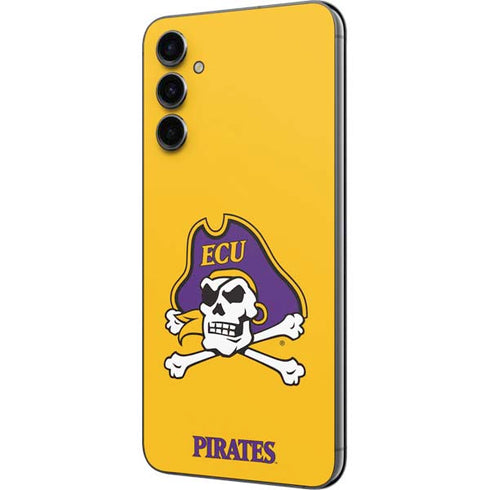 East Carolina University ECU Pirates Logo Yellow Galaxy A14 5G Skin