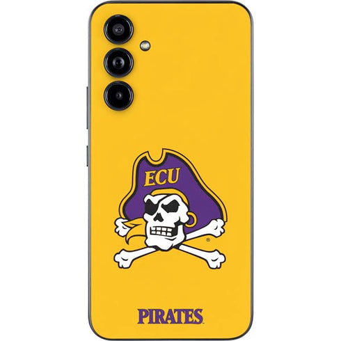 East Carolina University ECU Pirates Logo Yellow Galaxy A54 5G Skin