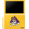 East Carolina University ECU Pirates Logo Yellow Galaxy Book 12in Skin