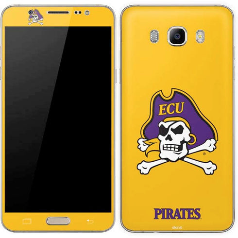 East Carolina University ECU Pirates Logo Yellow Galaxy J7 Skin
