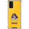 East Carolina University ECU Pirates Logo Yellow Galaxy Note20 5G Clear Case