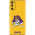 East Carolina University ECU Pirates Logo Yellow Galaxy S20 Fan Edition Skin