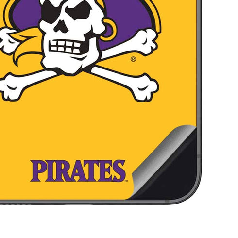 East Carolina University ECU Pirates Logo Yellow Galaxy S23 FE Skin