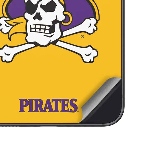 East Carolina University ECU Pirates Logo Yellow Galaxy S23 Plus Skin