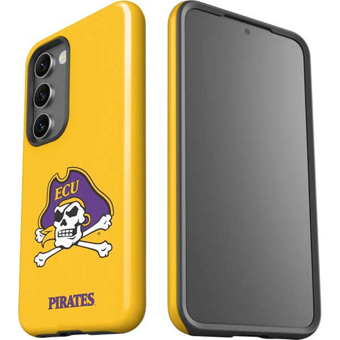 East Carolina University ECU Pirates Logo Yellow Galaxy S23 Pro Case