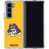 East Carolina University ECU Pirates Logo Yellow Galaxy Z Fold5 5G Clear Case