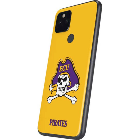 East Carolina University ECU Pirates Logo Yellow Google Pixel 4a 5G Skin