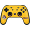 East Carolina University ECU Pirates Logo Yellow Google Stadia Controller Skin