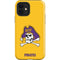 East Carolina University ECU Pirates Logo Yellow iPhone 12 Impact Case
