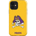 East Carolina University ECU Pirates Logo Yellow iPhone 12 Impact Case