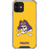 East Carolina University ECU Pirates Logo Yellow iPhone 12 Mini Clear Case