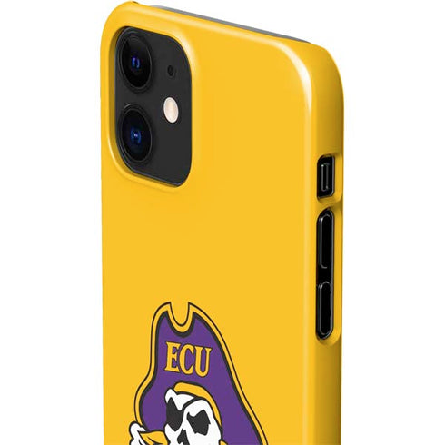 East Carolina University ECU Pirates Logo Yellow iPhone 12 Mini Lite Case