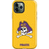 East Carolina University ECU Pirates Logo Yellow iPhone 12 Pro Impact Case