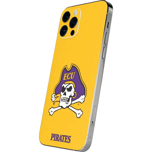 East Carolina University ECU Pirates Logo Yellow iPhone 12 Pro Max Skin