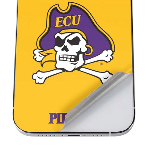East Carolina University ECU Pirates Logo Yellow iPhone 12 Pro Max Skin