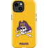 East Carolina University ECU Pirates Logo Yellow iPhone 15 Plus Impact Case