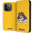 East Carolina University ECU Pirates Logo Yellow iPhone 15 Pro Folio Case