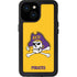 East Carolina University ECU Pirates Logo Yellow iPhone 15 Waterproof Case