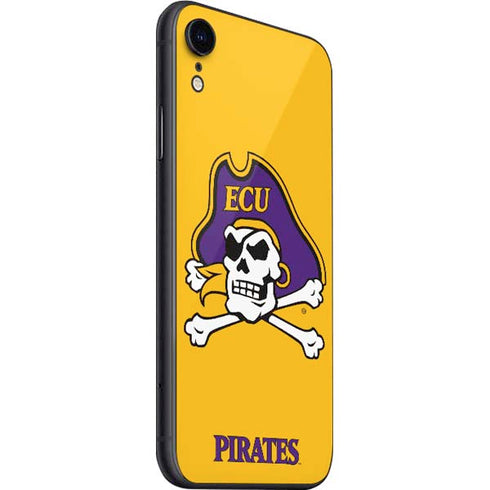East Carolina University ECU Pirates Logo Yellow iPhone SE (2nd & 3rd Gen) Skin