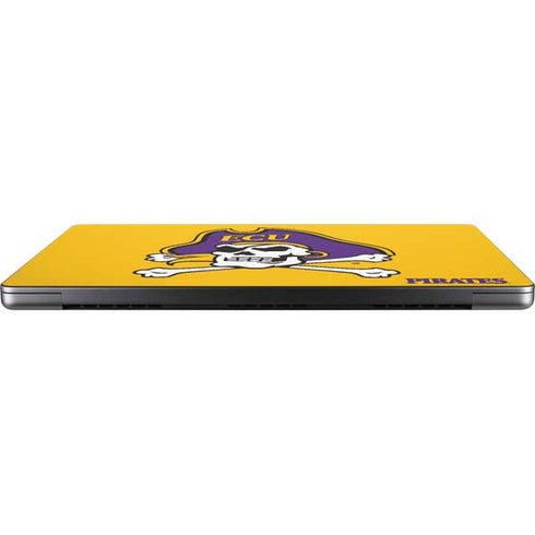 East Carolina University ECU Pirates Logo Yellow MacBook Pro 14in (2021-24) Skin