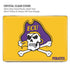 East Carolina University ECU Pirates Logo Yellow MacBook Pro 15in (2016-19) Case plus Skin