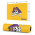 East Carolina University ECU Pirates Logo Yellow Gaming Mouse Pad