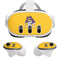 East Carolina University ECU Pirates Logo Yellow Meta Quest 3 Skin