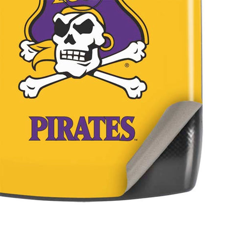 East Carolina University ECU Pirates Logo Yellow Motorola RAZR Skin