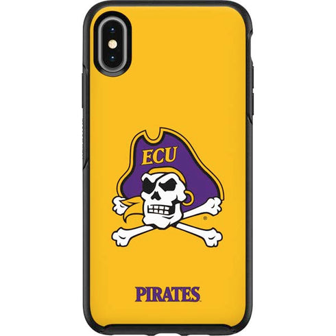 East Carolina University ECU Pirates Logo Yellow Otterbox Symmetry iPhone Skin