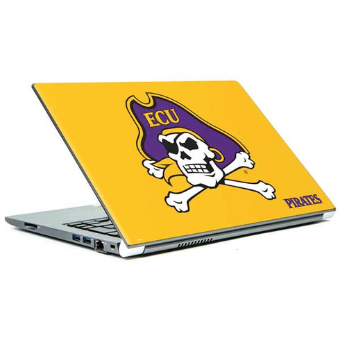 East Carolina University ECU Pirates Logo Yellow Portege Z30t/Z30t-A Skin