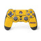 East Carolina University ECU Pirates Logo Yellow PS4 Controller Skin