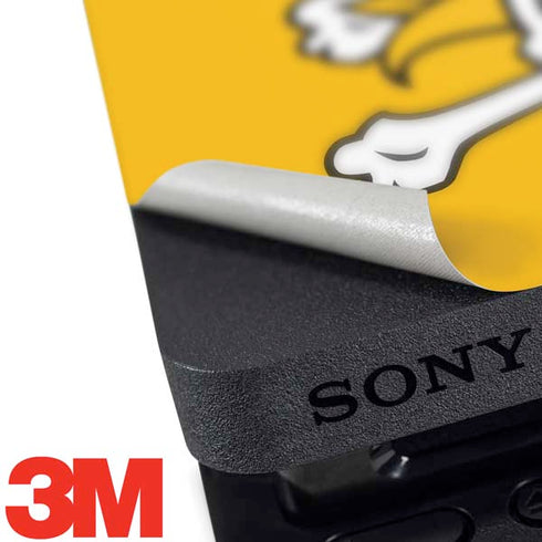 East Carolina University ECU Pirates Logo Yellow PS4 Slim Bundle Skin