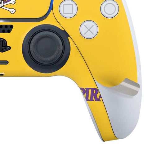 East Carolina University ECU Pirates Logo Yellow PS5 Digital Edition Bundle Skin