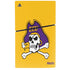 East Carolina University ECU Pirates Logo Yellow PS5 Slim Disk Console Skin