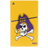 East Carolina University ECU Pirates Logo Yellow PS5 Slim Digital Edition Bundle Skin