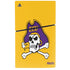 East Carolina University ECU Pirates Logo Yellow PS5 Slim Digital Edition Console Skin