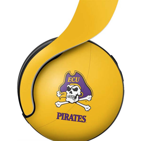 East Carolina University ECU Pirates Logo Yellow PULSE 3D Wireless Headset for PS5 Skin