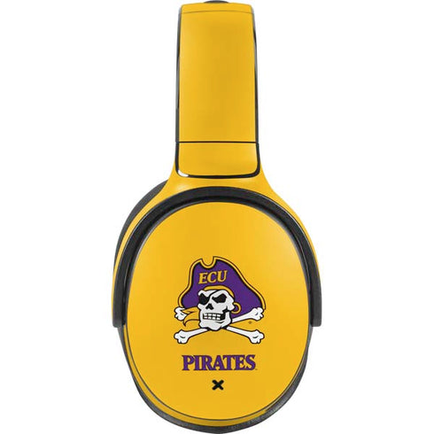East Carolina University ECU Pirates Logo Yellow Skullcandy Venue Skin