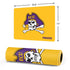 East Carolina University ECU Pirates Logo Yellow Gaming Mouse Pad