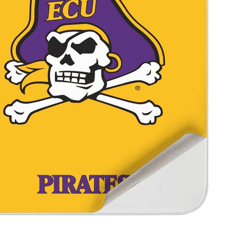 East Carolina University ECU Pirates Logo Yellow Surface Duo Skin